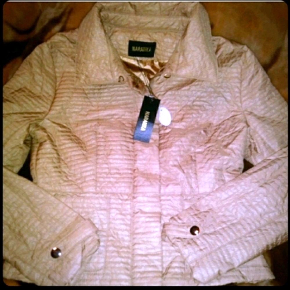 Quilted short jacket